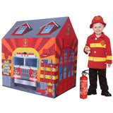Barnas 2 Person brannstasjon | Brannmann leketelt | Den Denne brannstasjonen vil bidra til å øke barnets fantasi.