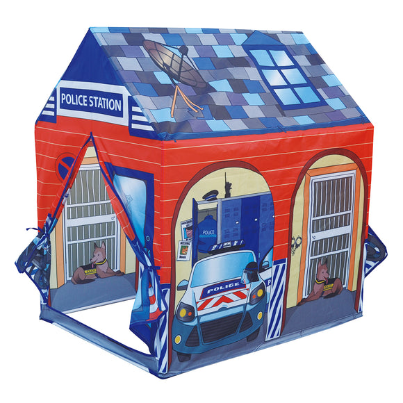 Children's Pop-Up Police Station Play Tent | Role Play Fun | Den This police station tent will boost your child's imagination