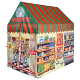 Kinderpop-up Wendy Huis | Supermarkt Speeltent | Den Deze prachtige supermarkt-speeltent van Charles Bentley helpt daarbij
