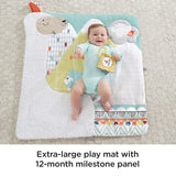 There's even a fold-out milestone panel for those monthly photo-opps