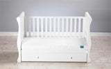 Matelas de lit de bébé matelassé à ressorts ensachés de luxe respirant et imperméable | 140x70cm