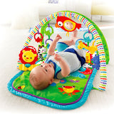 Portable and colourful baby gym that keeps your little one busy with toys, sound and music