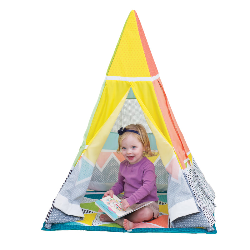 Triangle Teepee Grow with me Baby Toddler Activity Gym Baby