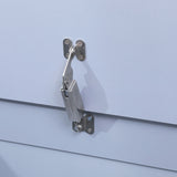 A slow release hinge is included on our montessori toy box to protect little fingers when closing
