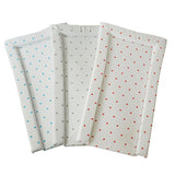 The essentials polka dot range is available in various colours to suit any nursery decor