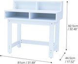 Montessori Eco-Conscious Desk | Bureau | Storage & Chair | White