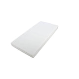 مرتبة إسفنجية فاخرة مقاومة للانبعاجات مع غطاء قابل للغسل لسرير المهد | 140 × 70 سم