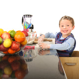 Little Helper FunPod leertoren in naturel. Het promoten van voeding en gezond eten in de eigen leuke keukentoren van je peuter.