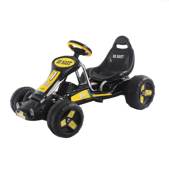 Super-Safe Children’s Go Kart Quad Style | Adjustable Seat | Non-Slip Wheels | 3-7 Years.