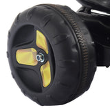 Anti-slip wheels made from heavy-duty, wear resistant and ultra thick PP material - this offers strong traction and fits all kinds of roads.