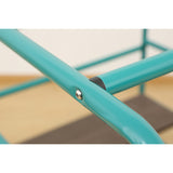 Manufactured from a combination of galvanized steel, compact grade waterproof laminate, and a resilient powder coating which is rust resistant