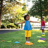 ADHD & Autistic-Friendly Sensory Large 6 Piece Montessori Gonge River Stones | Primary Colours