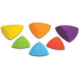 6-częściowe kamienie rzeczne montessori gonge | Podstawowe kolory