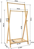This X frame Montessori Kids Clothes Rail is 1.47m high and perfect where extra storage needed for dressing up clothes!