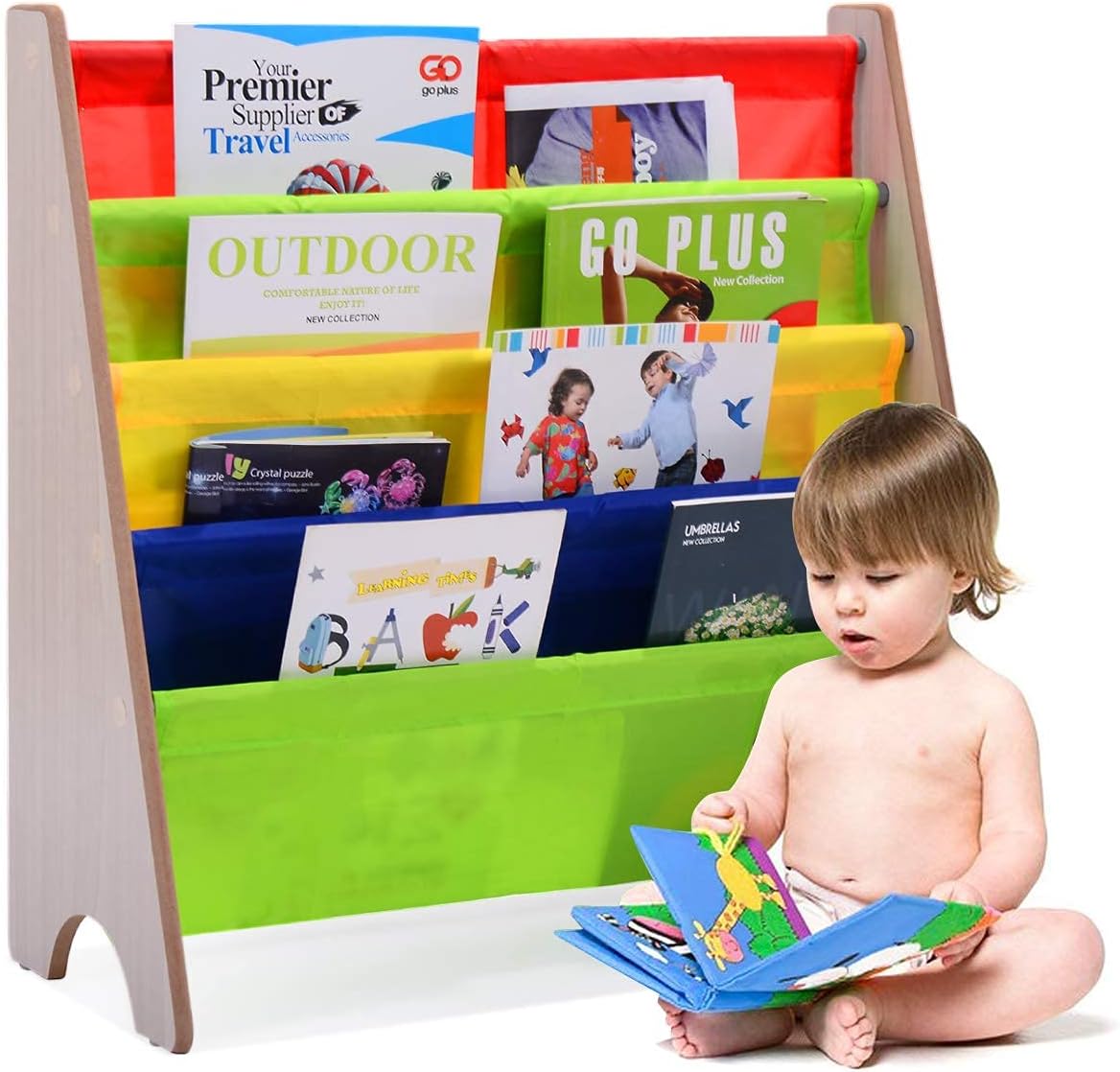 Children's sling bookcase deals