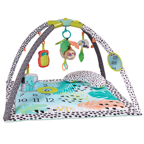 Making Memories  or Capturing Milestones with this Portable Baby Play Mat in lovely engaging colours and patterns
