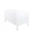 This cot bed carries your little one through being a newborn to growing into a toddler!