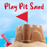 Play with friends or family and see what you can create with our non-toxic, safe, clean and non-stain sand. 