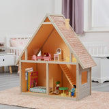 Children's Dollhouse Bookcase and Dolls house Book shelf