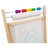 Includes a paper roll and 10 brightly coloured beads for counting