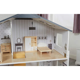 Also, there are windows on every floor to make the dolls house feel more open, bright and spacious.