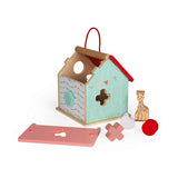 Great for learning colours and shapes through its chunky pieces.
