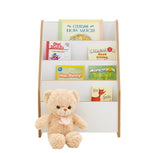 Questa libreria in legno bianco si abbina a tutti gli altri mobili della gamma Little Helper ed è perfetta per camere da letto e sale giochi.