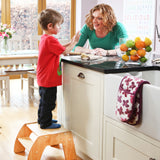 For lovers of the Little Helper FunPod, this Natural FunStep Toddler Step Stool is the grown up version for toddlers aged 3+