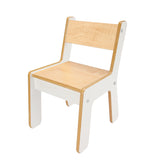 The Little Helper white FunStation Duo chairs with back support are funky stylish and perfect for little bottomsThe Little Helper FunStation Duo toddler table and chair has all the quality manufacturing hallmarks of their own designed product range