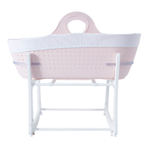 Deze veilige, stijlvolle en draagbare Moses-mand is perfect voor babydutjes in huis of onderweg.