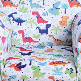 Children’s Dinosaur Design Armchair | Multicoloured | 3-9 Years