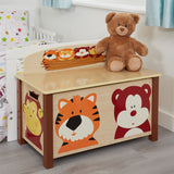 Jungle Themed Toy Box to store children's toys and games