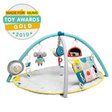 Babies will go gaga for this soft baby play gym, engaging play space.