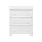 It includes three large drawers to keep nappy changing essentials close to hand.