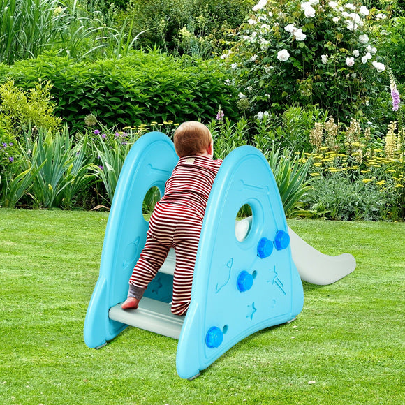 My First Slide | Garden Climber Slide Set for Indoor & Outdoors | Pink or Blue | 6m+