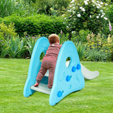 Børnerutschebane | Haveklatrer-rutschebanesæt til indendørs og udendørs | Pink eller blå | 6m+