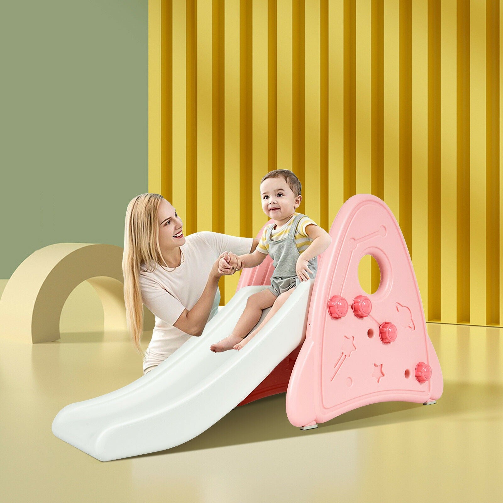 Bebe slides deals pink