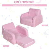 The bottom cushion can flip out to make a sofa bed, which is extremely versatile