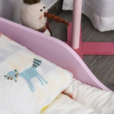 Debido a que esta cama para niños está hecha de madera maciza y MDF, soportará completamente su peso corporal.