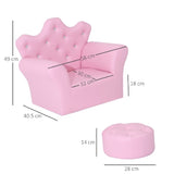 1 matching footstool included offers extra comfort.