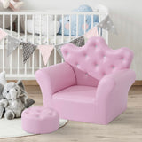 Nuestro conjunto de sofás infantiles rosa permite que tus hijos disfruten del mismo relax, ¡pero con clase!