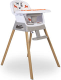 4-in-1 Grow-with-Me Baby High Chair, Low Chair & Booster Seat for Chairs | 6 months+