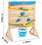 Montessori Outdoor Waterwall | Sand and Water Play  | water play and childrens water table 36 months plus