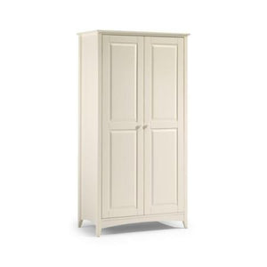 Our 2 door nursery wardrobe has a clean classic look to suit a wide variety of nursery styles with 2 rails & top shelf.