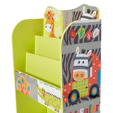 Этот удобный книжный шкаф и хранилище для игрушек отлично подходят для любой детской спальни или игровой комнаты.