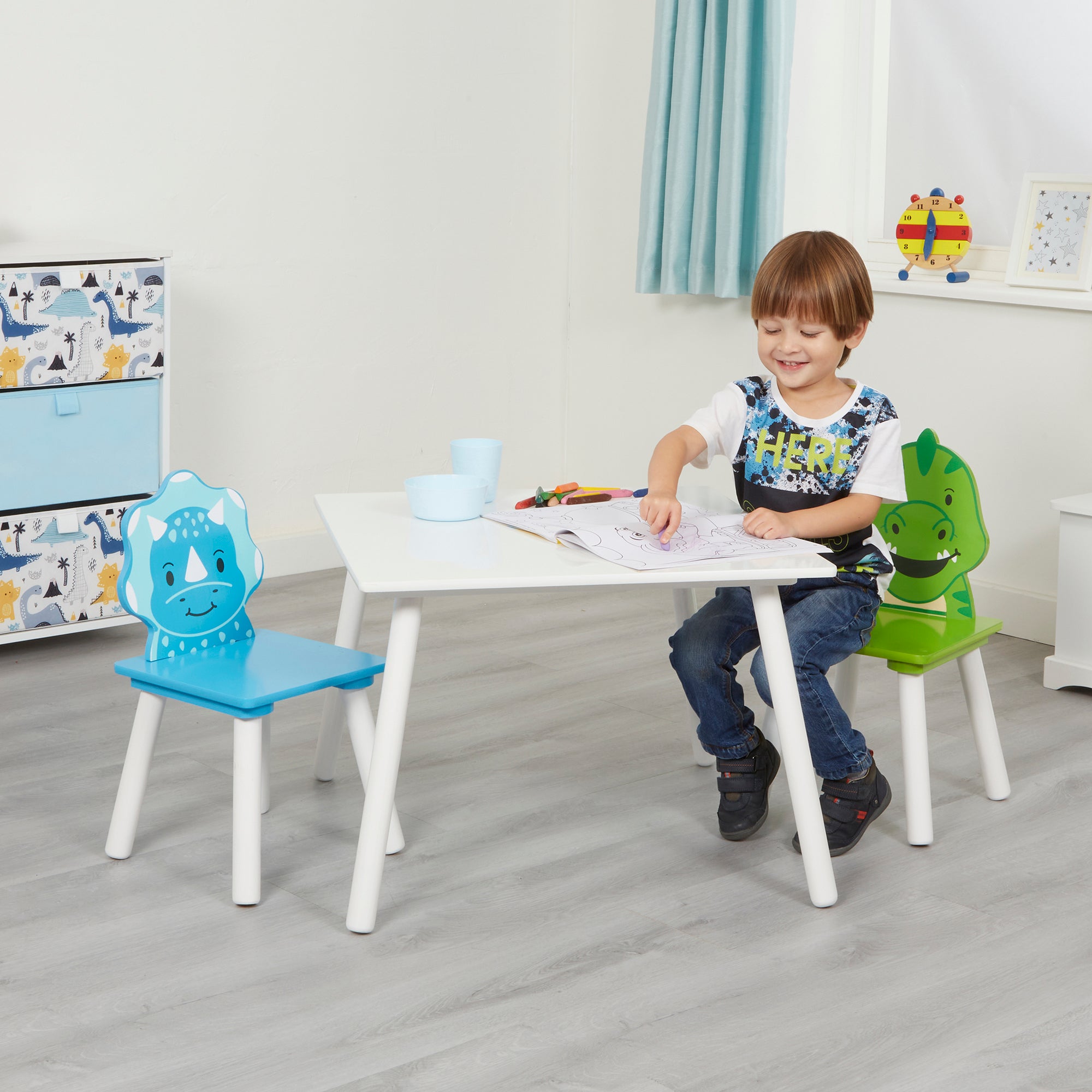 COSTWAY Set Tavolo E 2 Sedie Per Bambini, Tavolo Da Gioco Per Bambini Con Bordi Rialzati Sedie Con Schienale E Gambe In Legno Di Faggio Adatto A Bam 91493439 COSTWAY Set Tavolo E 2 Sedie Per Bambini, Tavolo Da Gioco Per Bambini Con Bordi Rialzati Sedie Con Schienale E Gambe In Legno Di Faggio Adatto A Bam 91493439