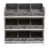 Made from sturdy, long-lasting wood materials and durable non-woven fabric