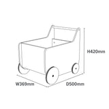 Zasúvacie rozmery V42 x Š36,9 x H50 cm