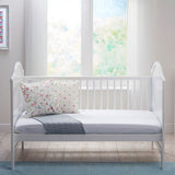 The side panels are easily removable, allowing you to either convert the bed into a daybed/sofa or a toddler bed.