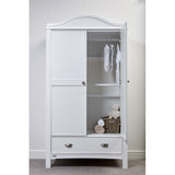 It includes two full-width hanging rails and a large drawer to keep everything beautifully organised.